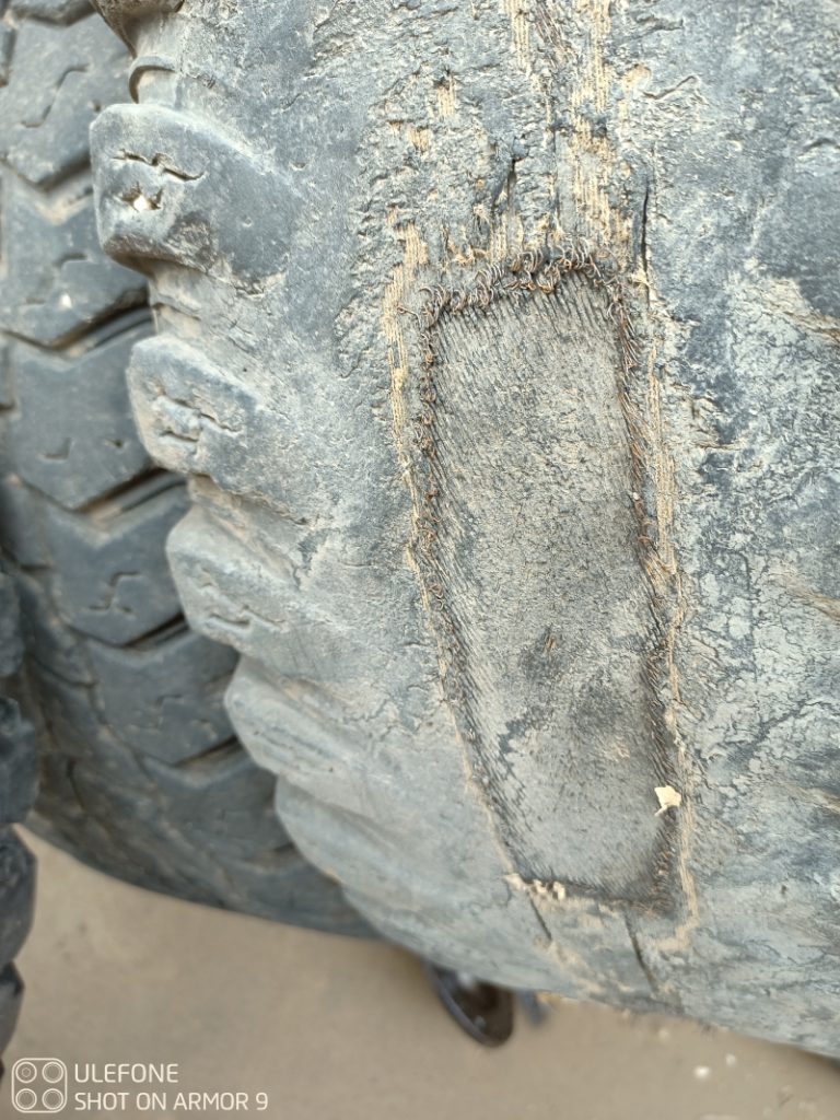 But new tyres don't last long on African roads!